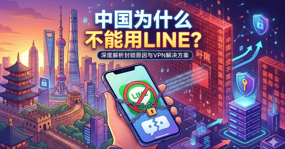 中国为什么不能用LINE?大陆使用完整指南