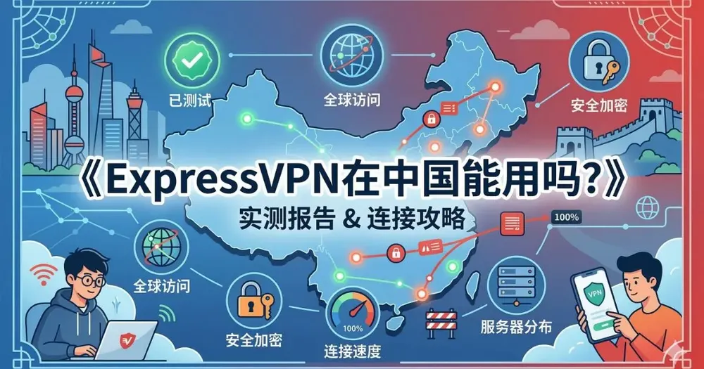 ExpressVPN在中国能用吗？实测连接成功率与购买指南