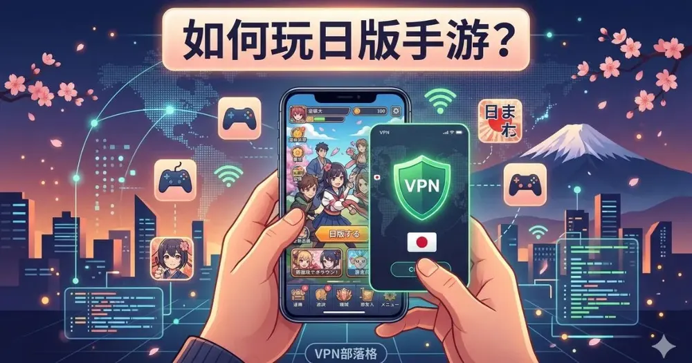 如何玩日版手游？3步解锁日服（大陆玩家完整攻略）